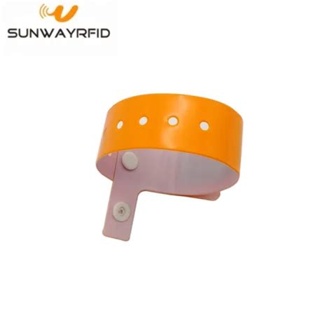 nfc wristband pvc|disposable rfid wristband.